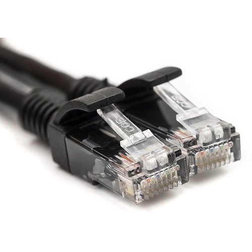 Cable Cat5E UTP, 35m, black