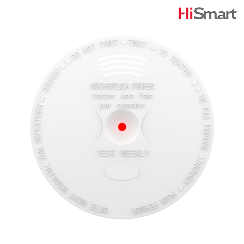 HiSmart bevielis dūmų detektorius (sertifikatas BS EN 14604:2005)