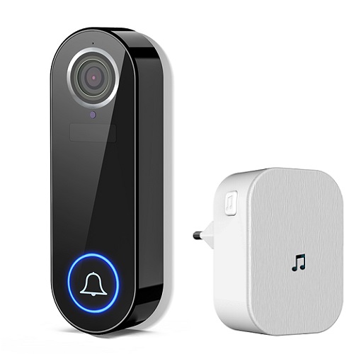 Smart Video Doorbell, Battery Camera, Tuya, Wi-Fi