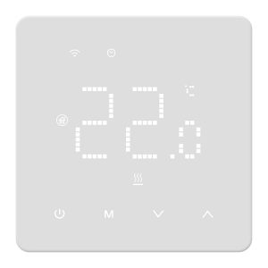 TUYA Programuojamas termostatas dujų katilui, Wi-Fi, 3A, 230VAC
