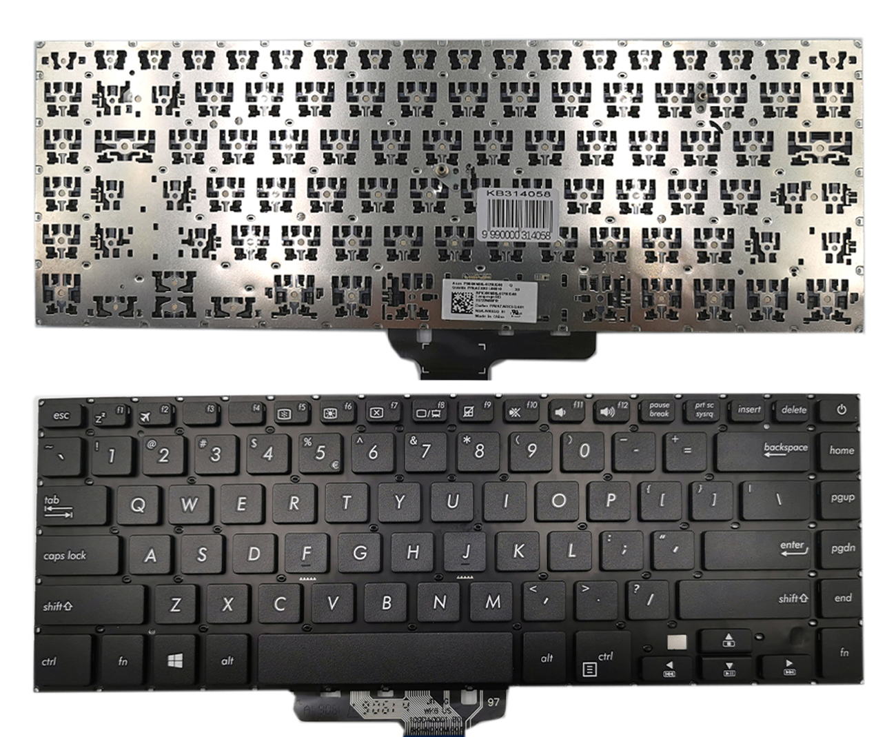 Keyboard ASUS VivoBook: 15 X510, X510U, X510UA, X510UN