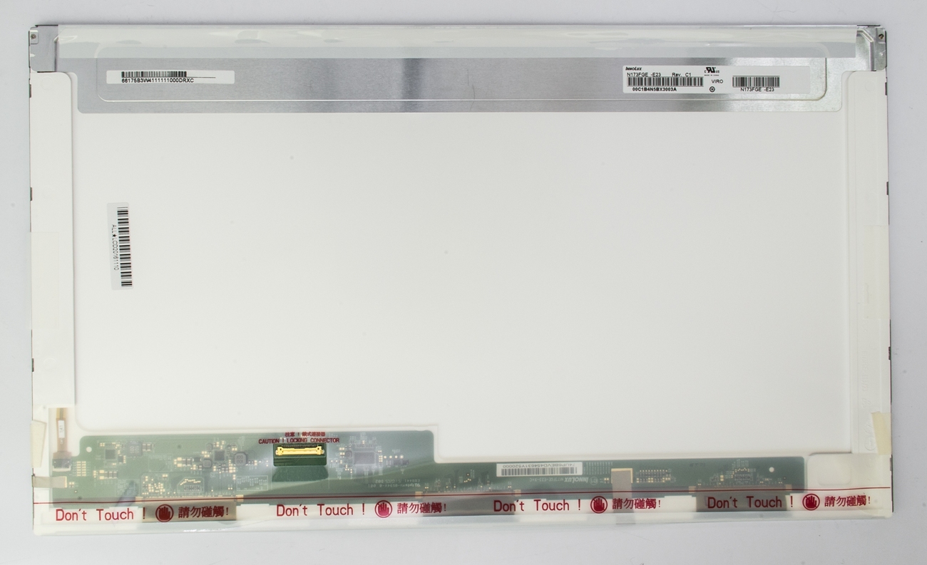 LCD sreen 17.3" 1600x900 HD, LED, matte, 30pin (left) EDP, A+